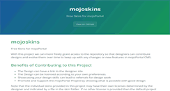 Desktop Screenshot of mojoskins.com